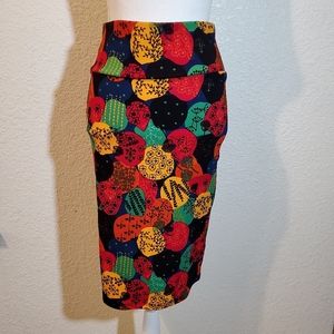 Lularoe Cassie Floral Pencil Skirt